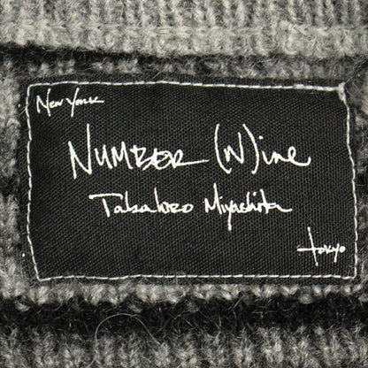 NUMBER (N)INE 2007AW Gray Jacket Size 3