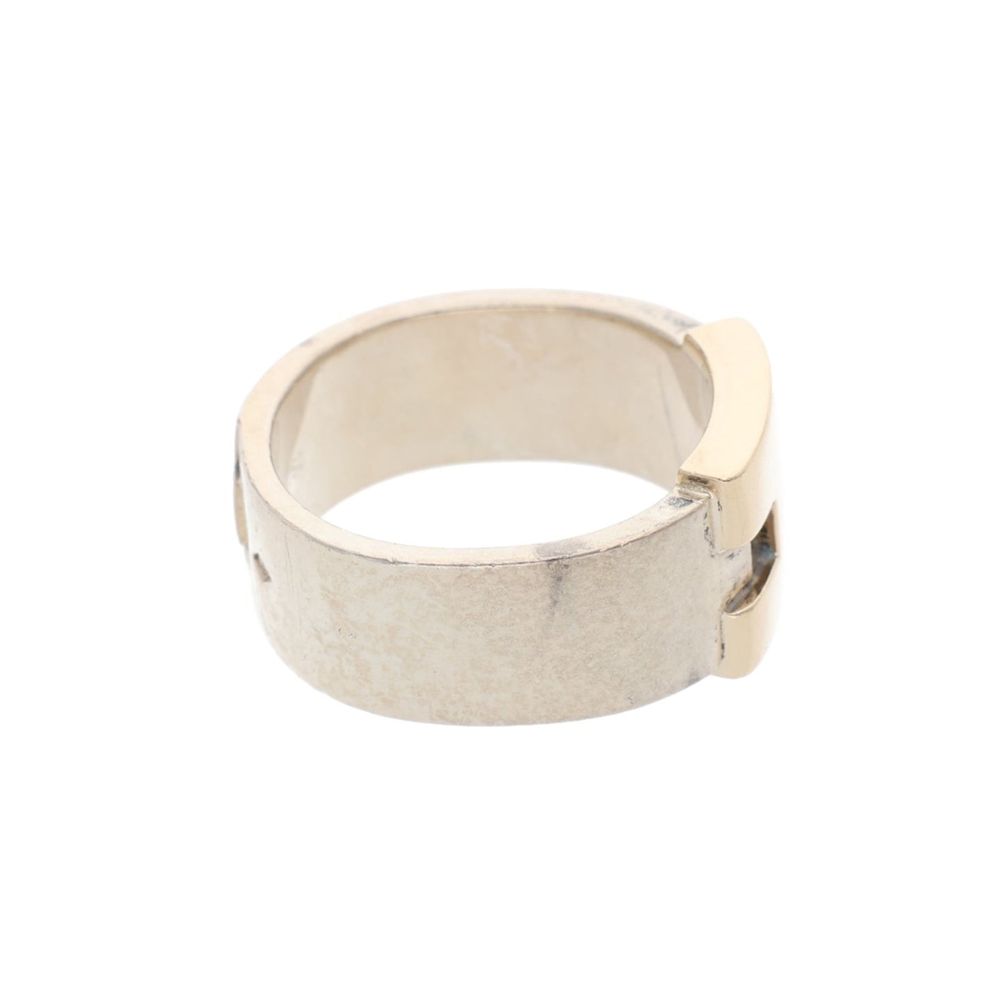 Hermes HERMÈS Multi Silver Gold Ring