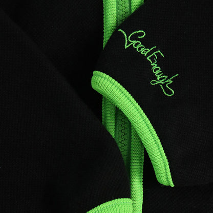 UNDERCOVER 01SS Black Green Cotton Hoodie Size M