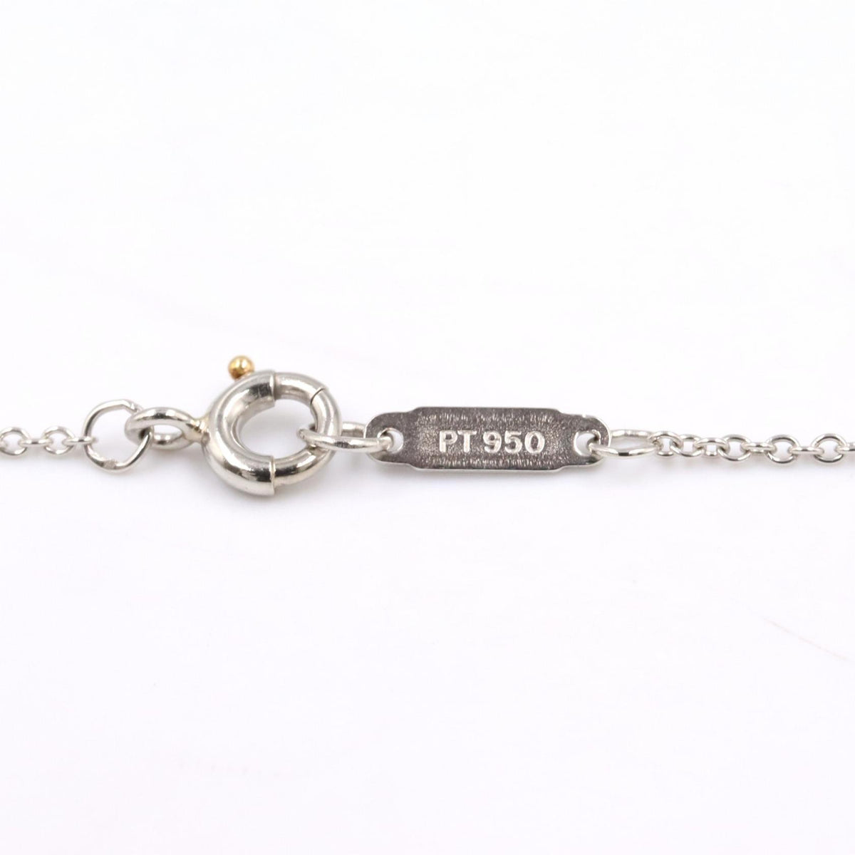 TIFFANY&CO Diamond Pt950 Platinum Necklace