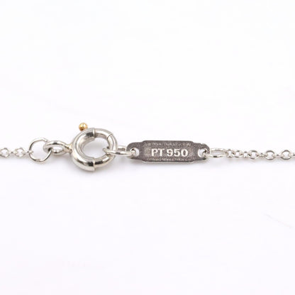 TIFFANY&CO Diamond Pt950 Platinum Necklace