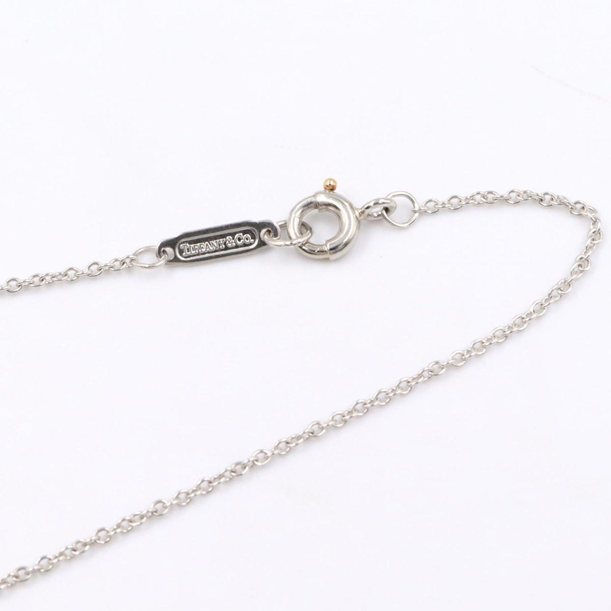 TIFFANY&CO Diamond Pt950 Platinum Necklace