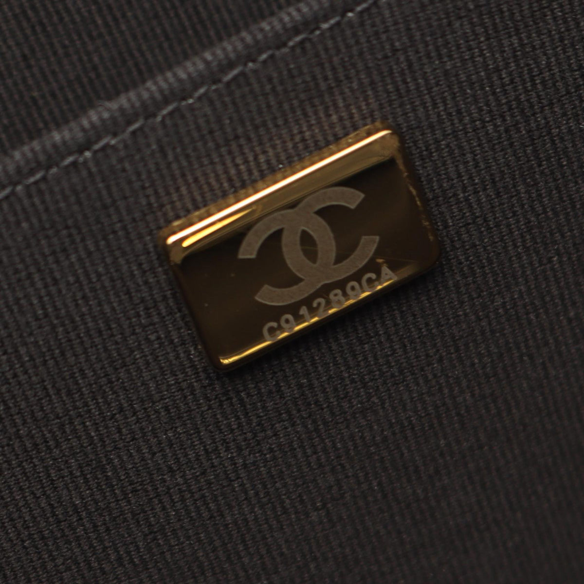 CHANEL Matelasse Caviar Skin Bag Black