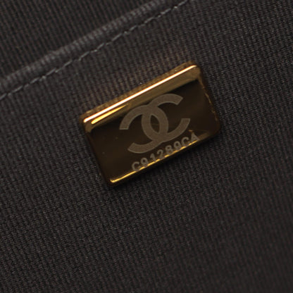CHANEL Matelasse Caviar Skin Bag Black