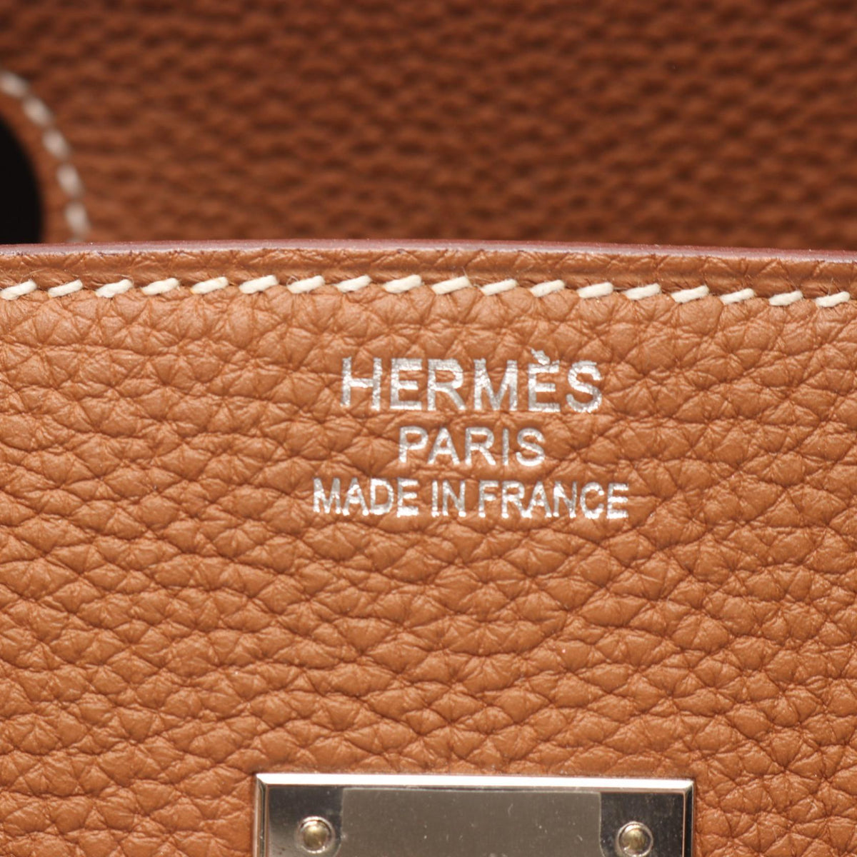 HERMES Birkin 35 Gold Togo Hardware Bag