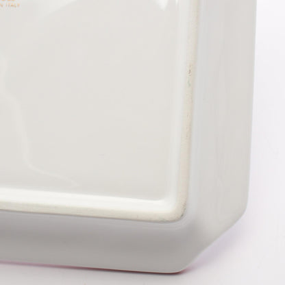 GUCCI WINTER BLOOMS Ceramic Ashtray White Multi