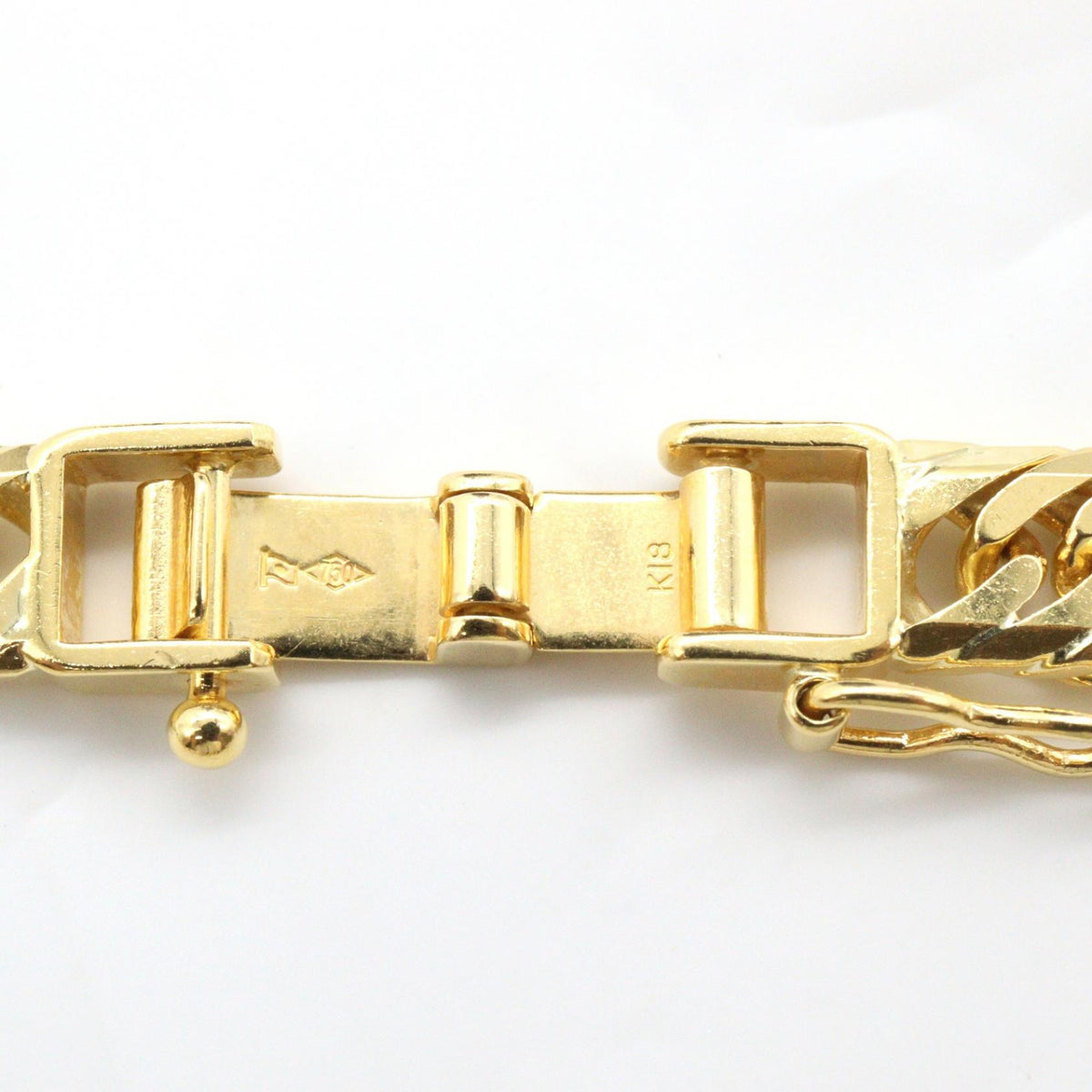 JEWELRY K18 Yellow Gold 8-Sided T-Cut Kihei Necklace