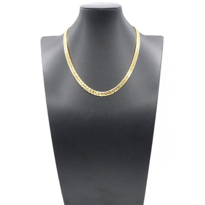 JEWELRY K18 Yellow Gold 8-Sided T-Cut Kihei Necklace