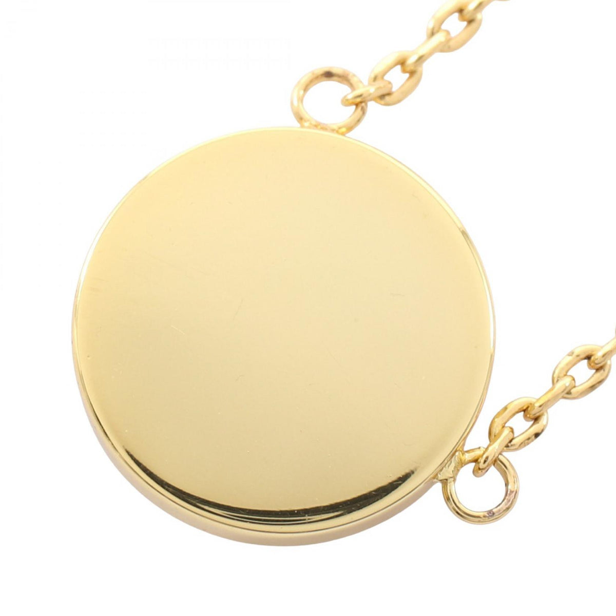 Emporio Armani Circle Gold Plated Necklace