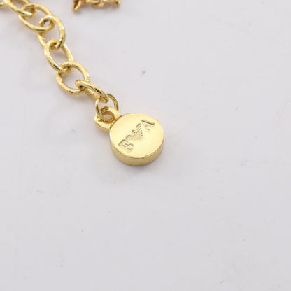 Emporio Armani Circle Gold Plated Necklace