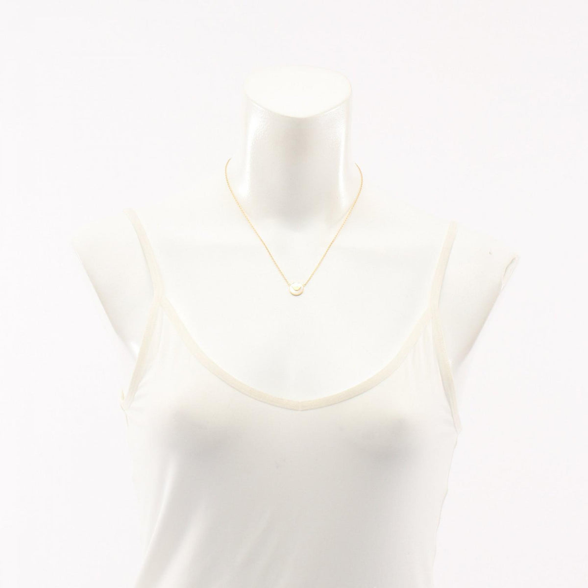 Emporio Armani Circle Gold Plated Necklace