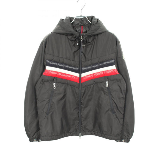 MONCLER TINIAN Hooded Nylon Down Jacket Gray Multi Size 1