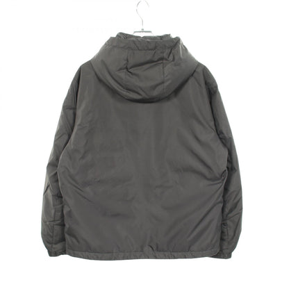 MONCLER TINIAN Hooded Nylon Down Jacket Gray Multi Size 1