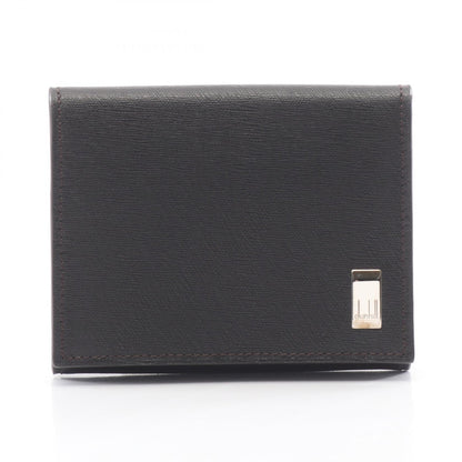 Dunhill Sidecar Leather Coin Pouch Brown