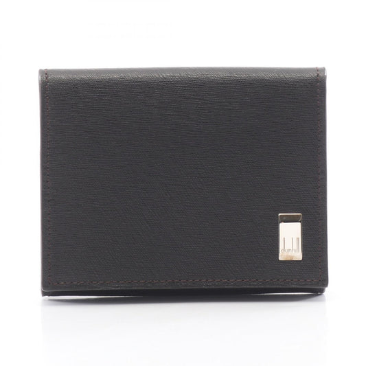 Dunhill Sidecar Leather Coin Pouch Brown