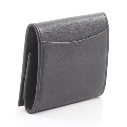 Dunhill Sidecar Leather Coin Pouch Brown