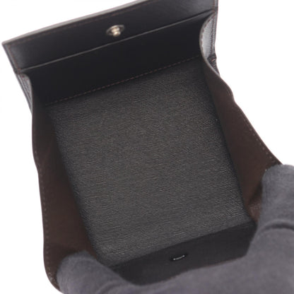 Dunhill Sidecar Leather Coin Pouch Brown