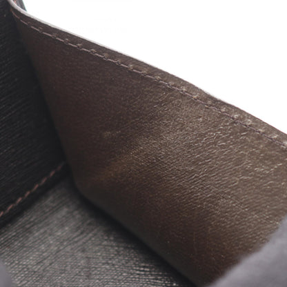 Dunhill Sidecar Leather Coin Pouch Brown