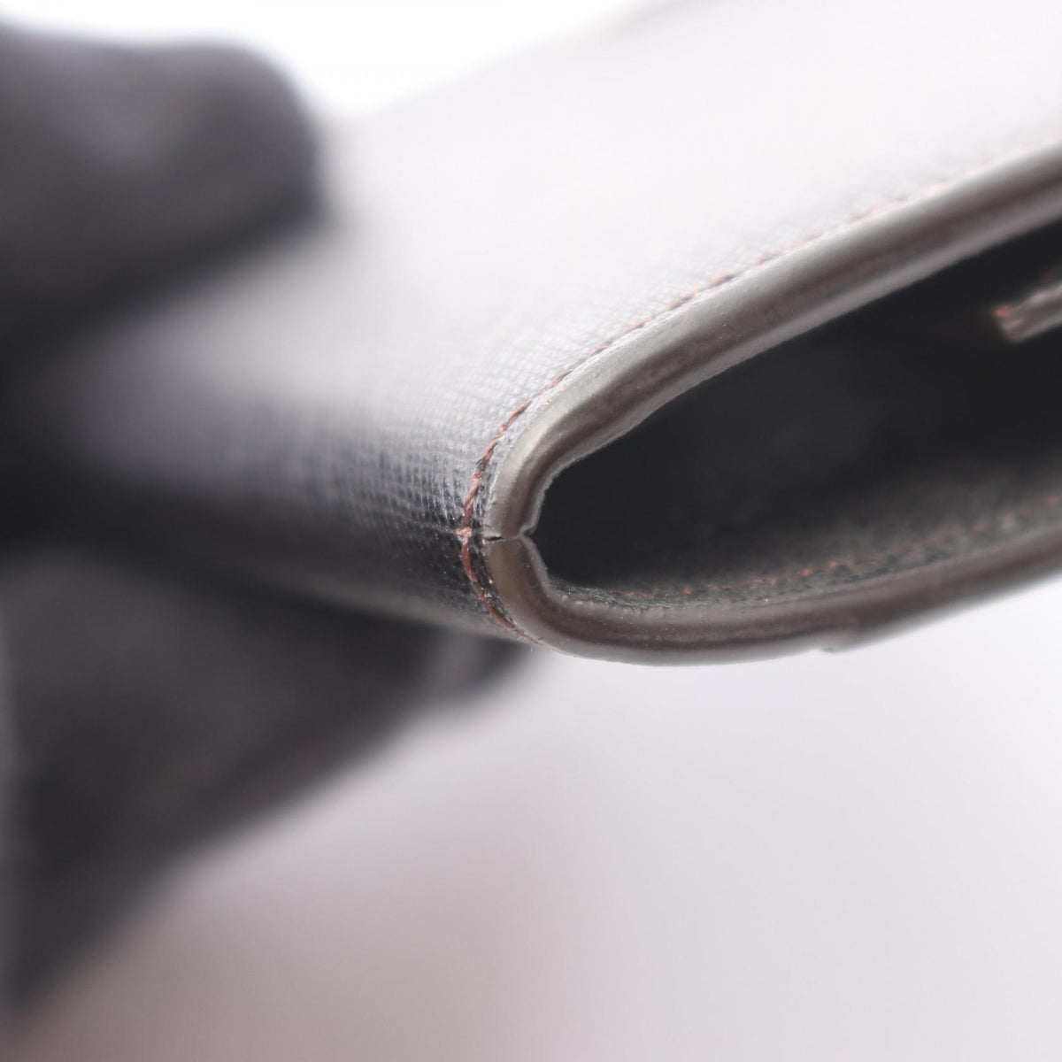 Dunhill Sidecar Leather Coin Pouch Brown