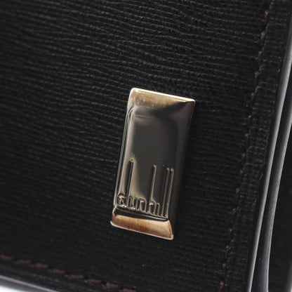 Dunhill Sidecar Leather Coin Pouch Brown