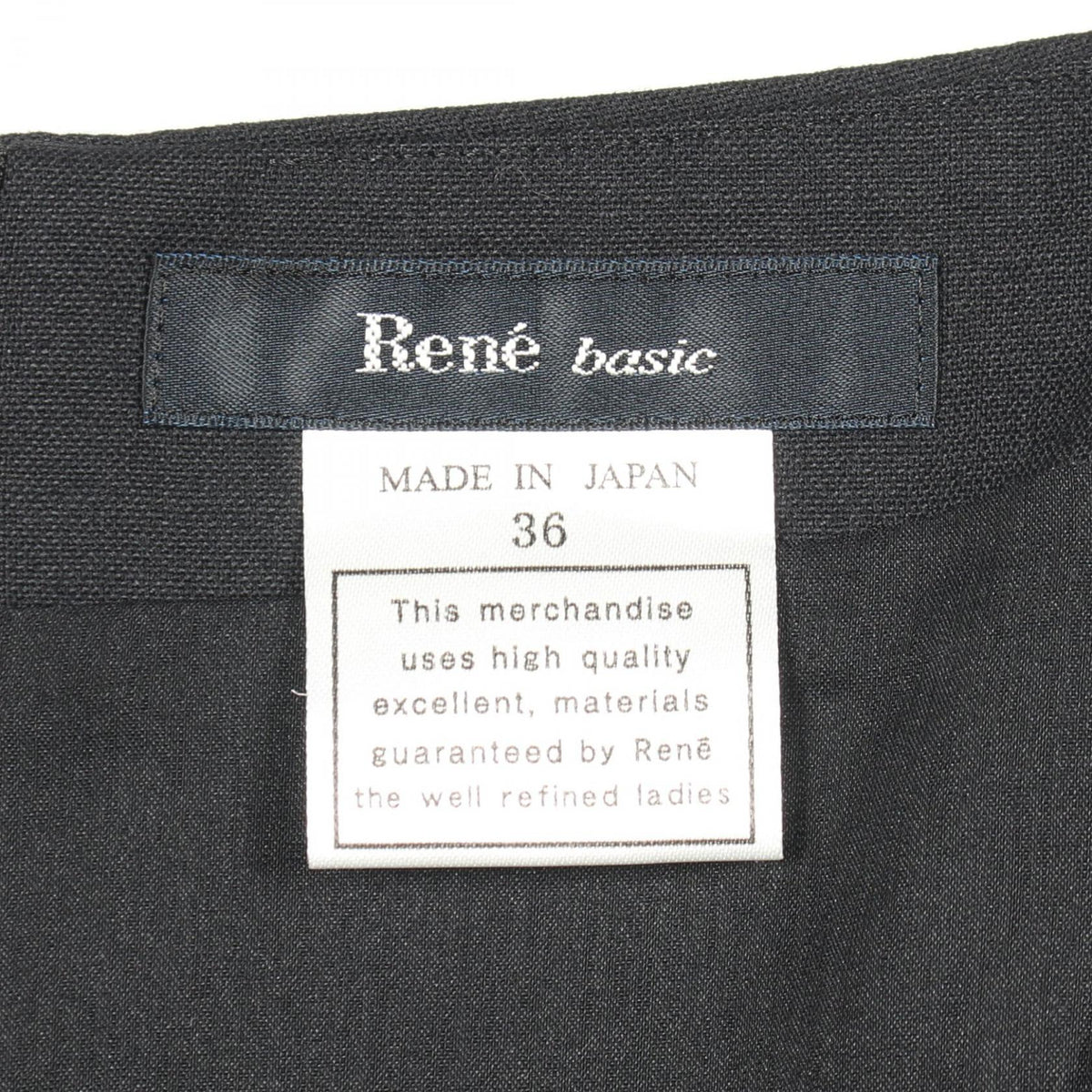 Rene Flare Wool Skirt Black Size 36