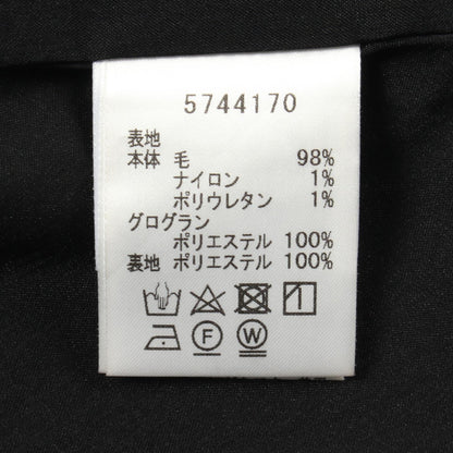Rene Flare Wool Skirt Black Size 36