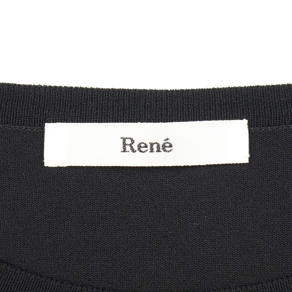 Rene Floral Lace Rayon Top Black Size 36