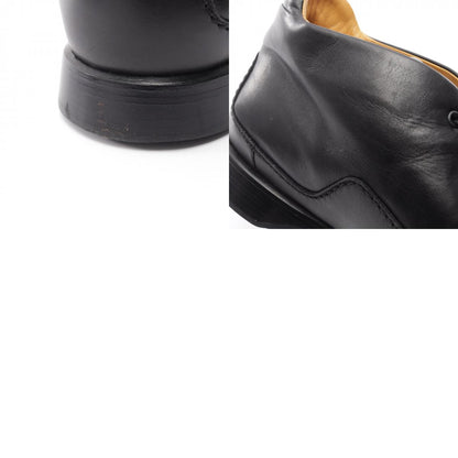 OFF Hermes Black Leather Chukka Boots Size EU 42