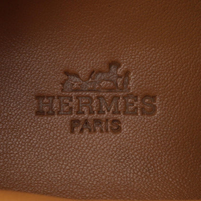 OFF Hermes Black Leather Chukka Boots Size EU 42