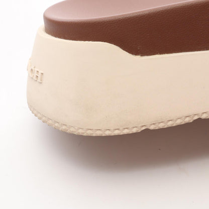 COACH Gwen Signature PVC Sandals Brown Size US 8