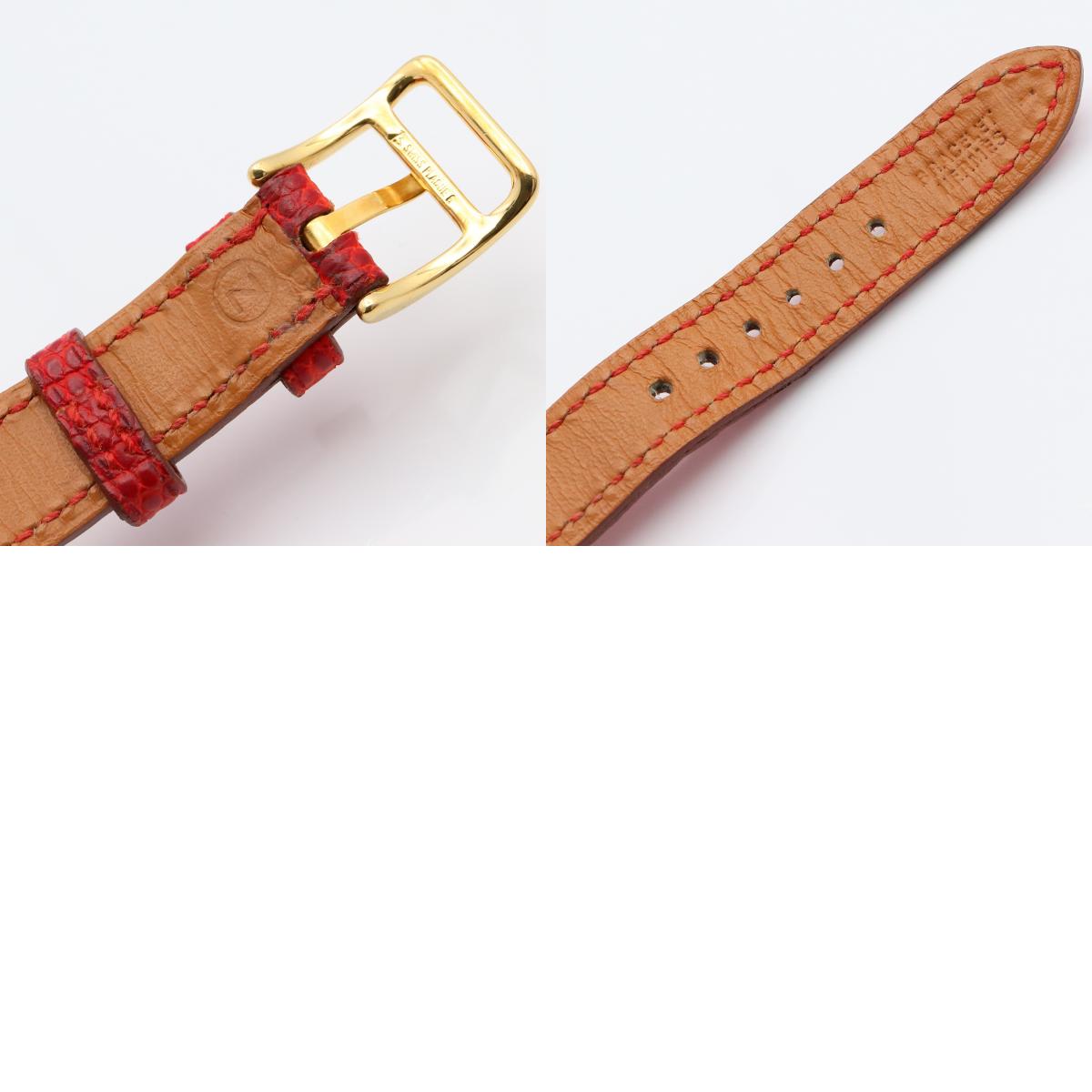 HERMES Kelly Watch GP Leather Red