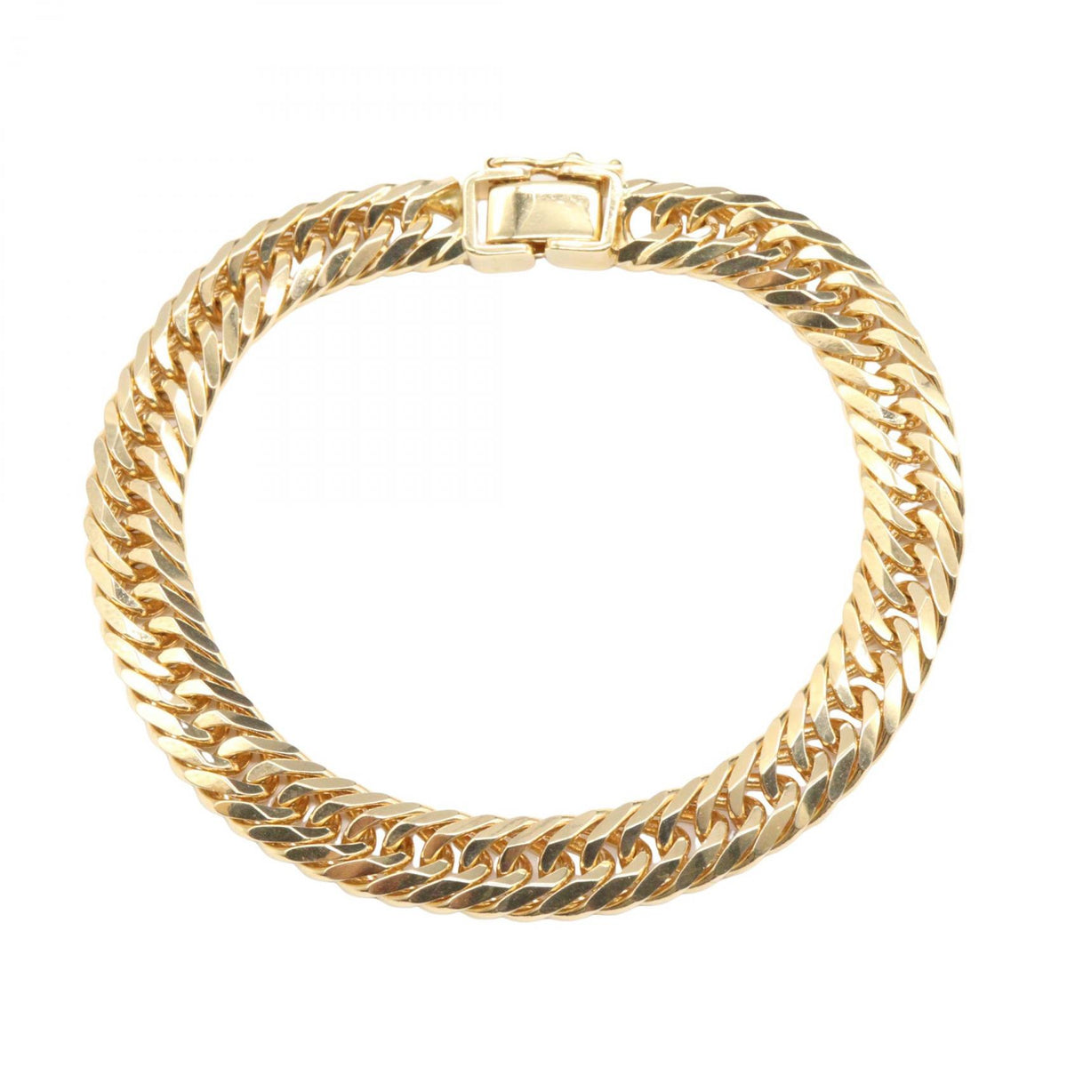 JEWELRY K18 Yellow Gold 6-Sided T Kihei Bracelet
