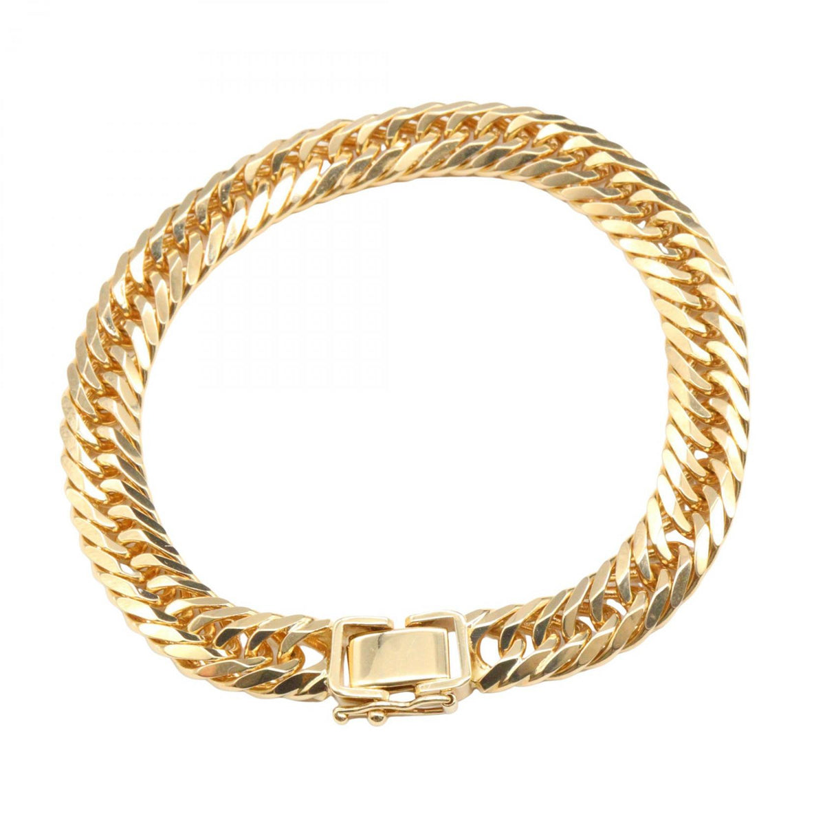 JEWELRY K18 Yellow Gold 6-Sided T Kihei Bracelet