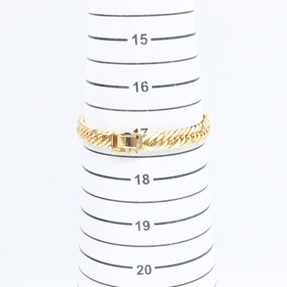 JEWELRY K18 Yellow Gold 6-Sided T Kihei Bracelet