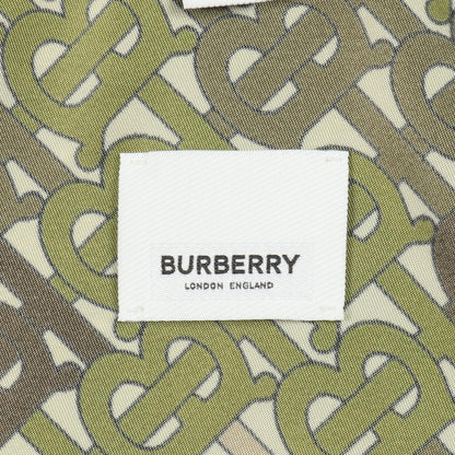 BURBERRY TB Monogram Nylon Jacket Khaki Multicolor Size UK2