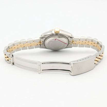 ROLEX Datejust K18 YG Champagne Watch Gold