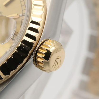 ROLEX Datejust K18 YG Champagne Watch