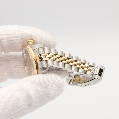 ROLEX Datejust K18 YG Champagne Watch