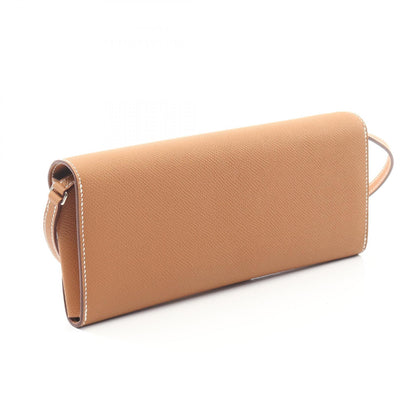 HERMES Chaine d'Ancre To Go Veau Bag Brown