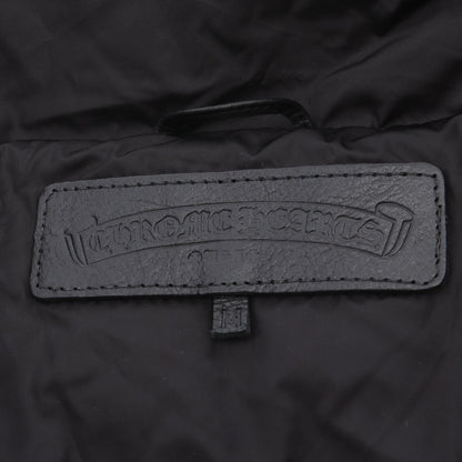 CHROME HEARTS Black Nylon Down Jacket Size M