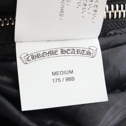 CHROME HEARTS Black Nylon Down Jacket Size M
