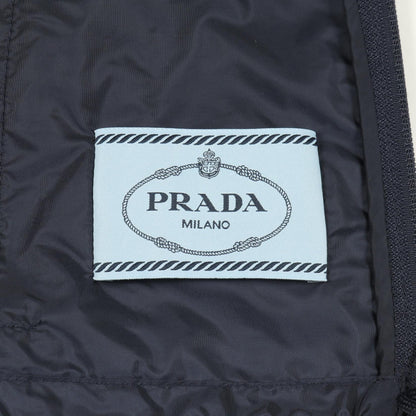 PRADA Re-Nylon Light Rain Jacket Navy Size 36