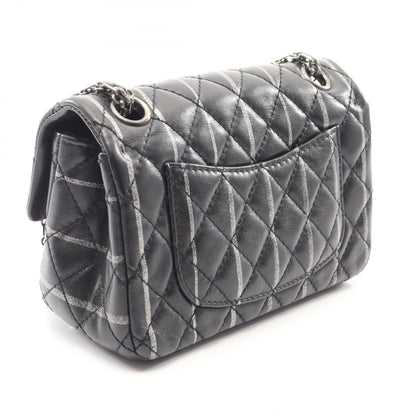 CHANEL 2.55 Mini Matelasse Bag Black