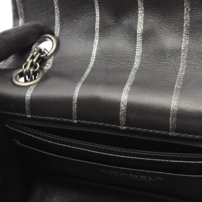 CHANEL 2.55 Mini Matelasse Bag Black