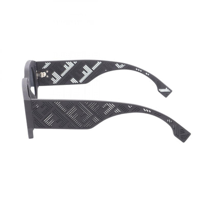 FENDI FF Pattern Plastic Sunglasses Black