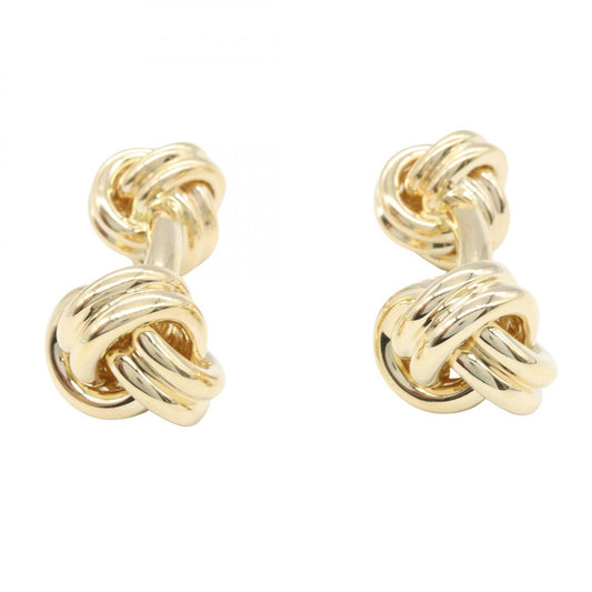TIFFANY&CO Knot Twist K18 Gold Cufflinks
