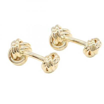 TIFFANY&CO Knot Twist K18 Gold Cufflinks