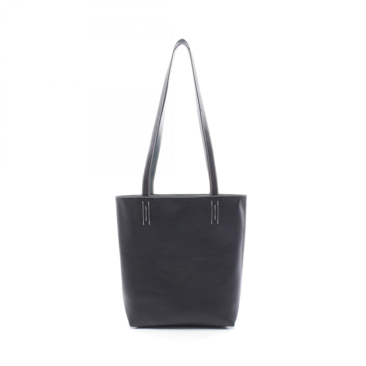 HERMES Neo Double Sens 35 Vert Tote Bag