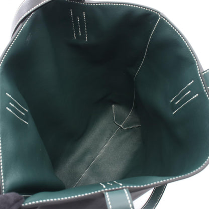 HERMES Neo Double Sens 35 Vert Tote Bag