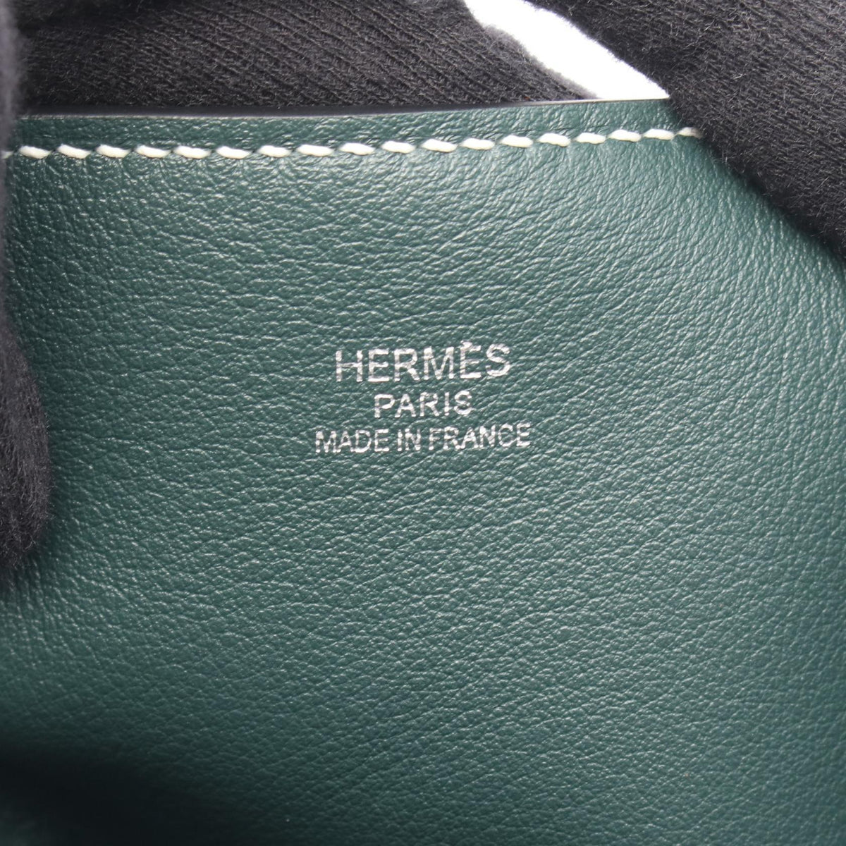 HERMES Neo Double Sens 35 Vert Tote Bag